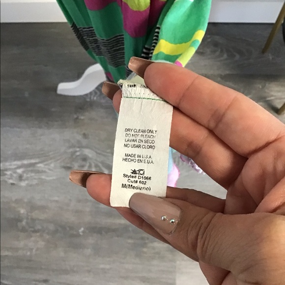 Colorful Stripped Summer Dress - Picture 5 of 6